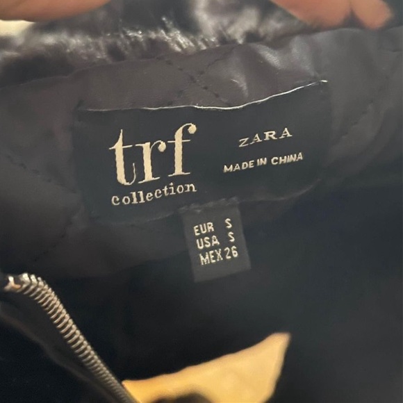 Zara faux fur jacket -size small - Picture 3 of 3